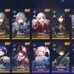 [TShk112] EU | TR 68 | 7 Character 5 Stars | 7 Light Cones 5 Stars 0